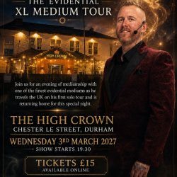 An evening of mediumship at The High Crown, Chester le street, Durham