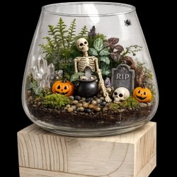 🎃 Little Monsters Halloween Workshop Pumpkin Painting & Spooky Terrarium Adventure