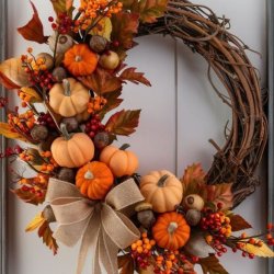 AUTUMN WREATH MAKING
