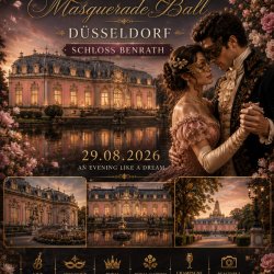 👑 ROYAL MASQUERADE BALL – SCHLOSS BENRATH 👑 Presented by Veloura Events