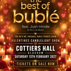The Best of Bublé – Valentine’s Candlelight Show at Cottiers