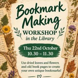 Bookmark Making Workshop