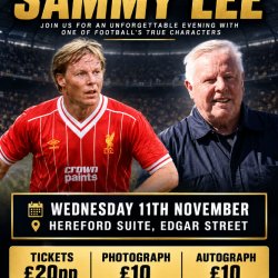 An evening with Sammy Lee