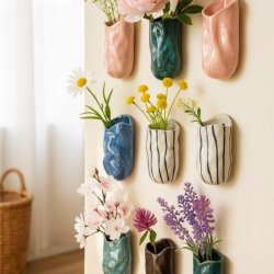 Autumn Seasonal Makers - Mini Clay Magnet Vases