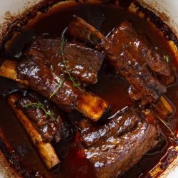 Sangiovese & Slow-Cooked Beef Short Ribs