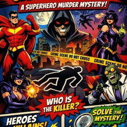 Cape and Dagger Murder Mystery Night