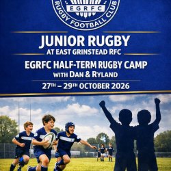 Half Term Rugby Camp with Dan & Ryland - 27th - 29th October 2026