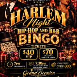 I Love Smilez Hip-hop and R&B bingo