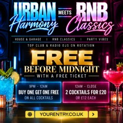 URBAN HARMONY MEETS RNB CLASSICS