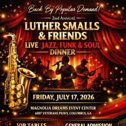 Luther Smalls & Friends: 2nd Annual Live Jazz Concert & Dinner