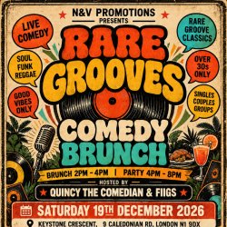 Rare Grooves Comedy Brunch