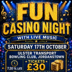 Fun Casino Night & Live Music / raising funds for "Hope for H2"