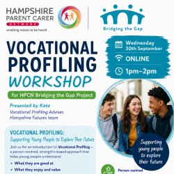 Vocational Profiling workshop -  Supporting Young People to Explore Their Future