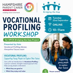 Vocational Profiling workshop -  Supporting Young People to Explore Their Future