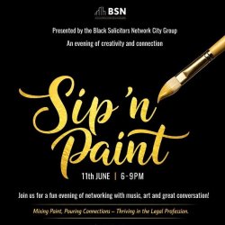Sip ‘n Paint - Mixing Paint, Pouring Connections  - Thriving in the Legal Profession