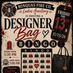 Friday the 13th Designer Bag Bingo