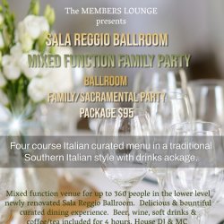 Sala Reggio Ballroom