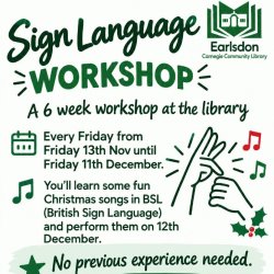 Christmas Sign Language Workshop