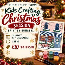 Kids Crafting Session - Christmas Boutique Painting