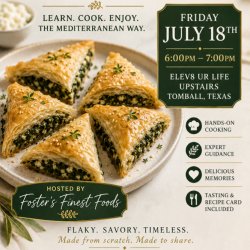 Spanokopita Cooking Class