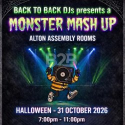 Back2Back DJs Monster Mashup Event poster
