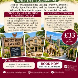 Farmers Dog Pub, Diddly Squat Farm Shop and the Burford