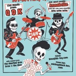 WOW-TOWN, USA: NEW YEARS HOOTENANNY! w/ QDK Feat. Annabella BOW WOW WOW + The Martini Bros + Drew & The Blue