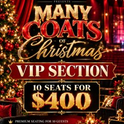 VIP tickets "The Many Coats of Christmas" 2026