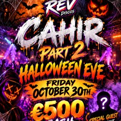 Rev Cahir Halloween Disco part 2 special guest host