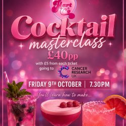 Cancer Research UK Cocktail Masterclass