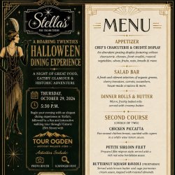 A Roaring Twenties Halloween Dining Walking Tour Experience