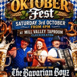 OKTOBERFEST SAtURDAY 3rd OCTOBER 2026