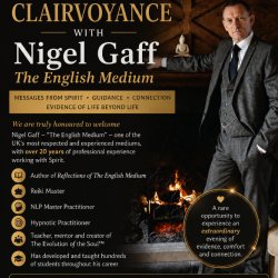 ✨ AN EVENING OF CLAIRVOYANCE WITH NIGEL GAFF ✨