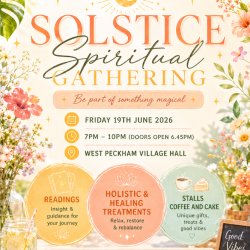 readings, holistic treatments, stalls, gifts, gong bath
