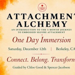 Attachment Alchemy 1-Day Immersion | December 12 | Berkeley, CA