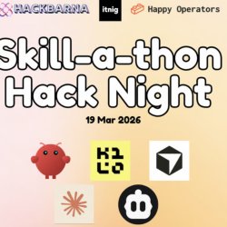 Skill-a-thon HackNight: HackBarna, Happy Operators, & Itnig