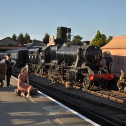 1940's evening at Kidderminster Railway Station