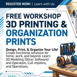 3D Printing- Free Workshop Organization Prints
