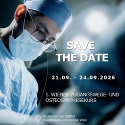 1. Wiener Zugangswege und Osteosynthesekurs