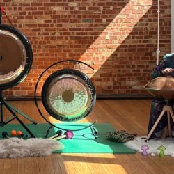 Sound Journey with Trudie, Handpan player and Gong practitioner South Bookham Space