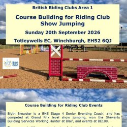 Course Building for Riding Club Jumping at Totleywells EC