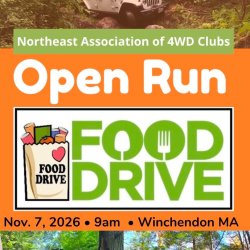 2026 NEA4WD Open Run/Food Drive