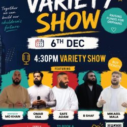 Variety Show in London with Mikaeel Mala, Safe Adam, Omar Esa, Mo Khan and B Shaf December 6th