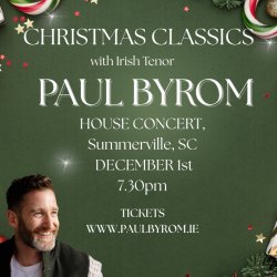 Christmas Classics with Paul Byrom - Summerville, SC