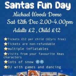 Santas Fun Day @ Michael Woods - ALL AGES