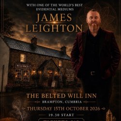 An evening of mediumship at The Belted Will Inn, Brampton, Cumbria