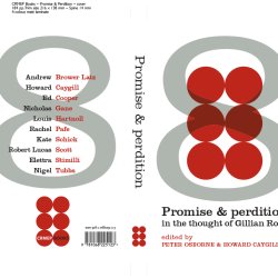 CRMEP Book Launch - Vol 8 - Promise & Perdition in the Thought of Gillian Rose
