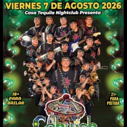⚡️Sabado 7 de Agosto⚡️  ✅ Cohuaich  ✅ Dez-karga Norteña  ✅ Conjunto Nublado