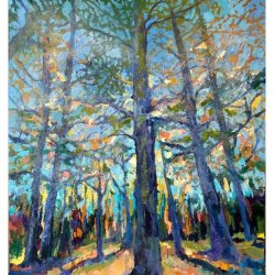 Expressive Tree Painting Workshop