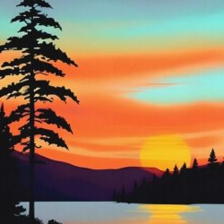 Class | Adult Paint & Sip | Soft Sunset